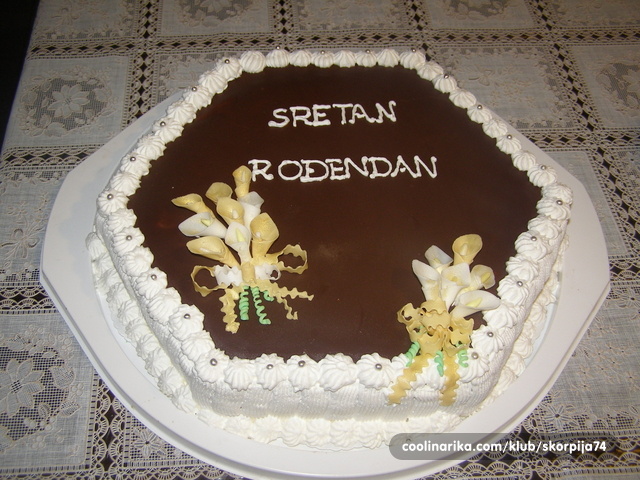 sretan rođendan torta Čokoladna torta! — Coolinarika sretan rođendan torta