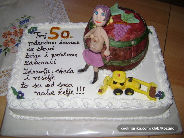 50 rođendan ideje Torta za 50.rodendan :)) — Coolinarika 50 rođendan ideje